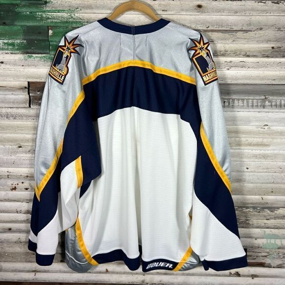 Vintage Nashville Predators Bauer Jersey - Picture 2 of 9